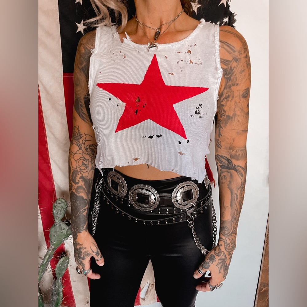 TATE Star Tank by TRASHxHAUS